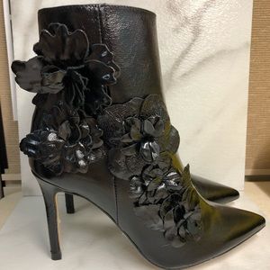 Brand New Zara Leather Booties Sz 36